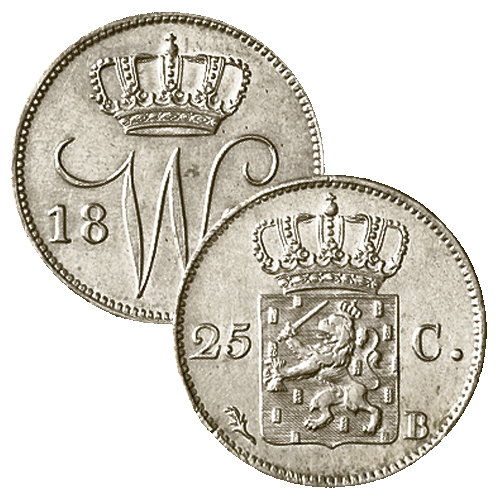 25 Cent 1827B